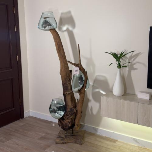 حوض خشب طبيعي ١٠٠٪