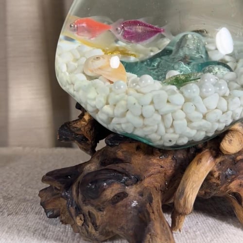 ابجورة خشب طبيعي ١٠٠٪