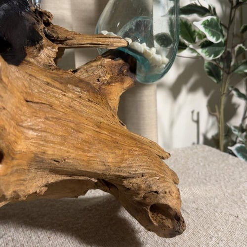 ابجورة خشب طبيعي ١٠٠٪