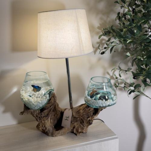 ابجورة حوضيين خشب طبيعي ١٠٠٪