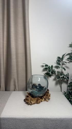 حوض خشب طبيعي ١٠٠٪؜