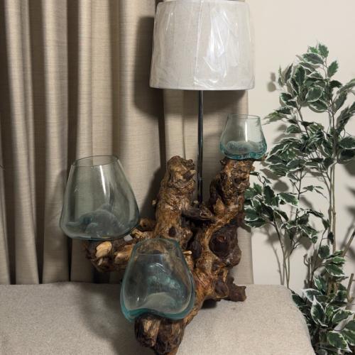 ابجورة خشب طبيعي ١٠٠٪