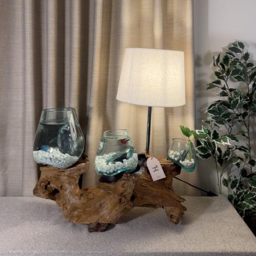 ابجورة خشب طبيعي ١٠٠٪