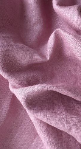 عباية لينن بتطريز ورد