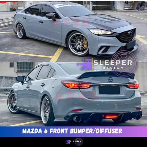 Mazda 6 front bumper /diffuser