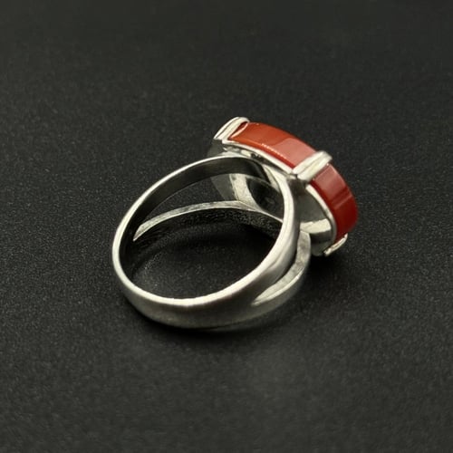 بن | خاتم ملكي مخالب فضه عيار 925 - بني