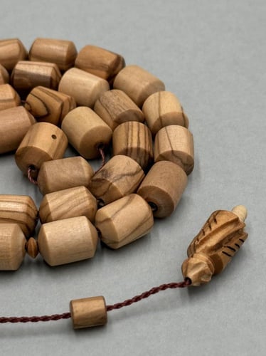 سبحة خشب الكوك | برميلي