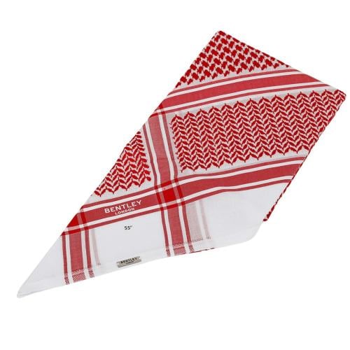 شماغ بنتلي أحمر كلاسيك 2024 B15