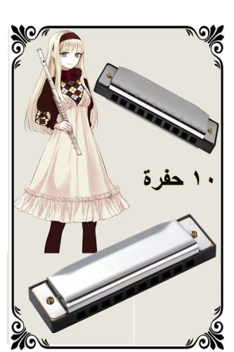 هارمونيكا 10 فتحات موديل YF-10K