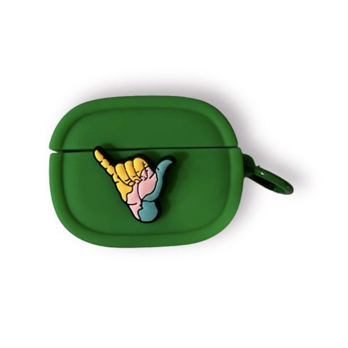 كفر كروكس السماعة سادة - Airpods اخضر