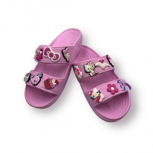 كروكس - Crocs سادة وردي