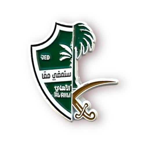 ستيكر حديد الاهلي و سيفين ونخلة