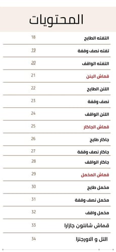 كتيب دليل اقمشة فساتين العيد للاطفال