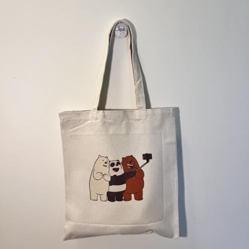 Tote bag الدببة الثلاثة