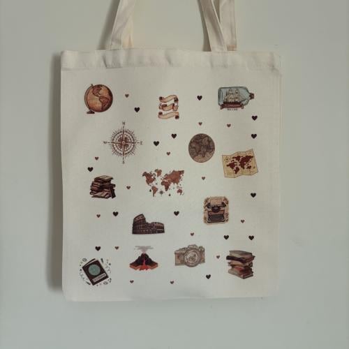 Tote bag الجغرافيا و التاريخ