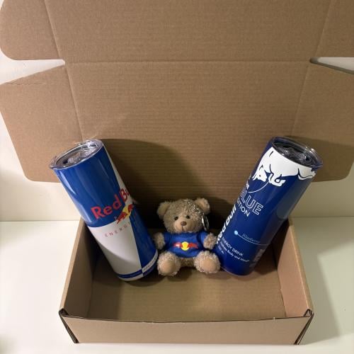 بوكس ريدبول الازرق