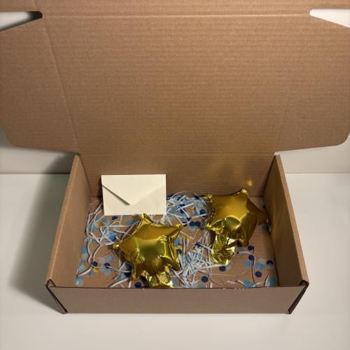 اضافة بوكس تغليف - ثيم ازرق