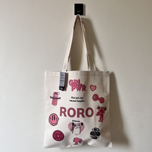 Tote bag ستيكرز رياضة