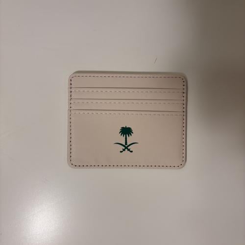 محفظة جلد - سيفين ونخلة