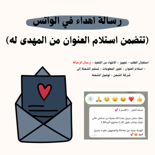 رسالة اهداء