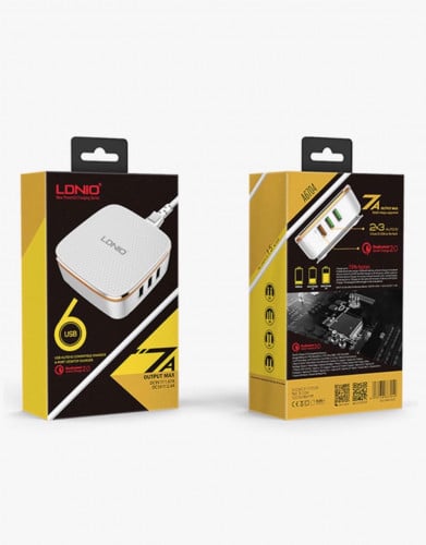 شاحن موزع 6 مخارج ماركة LDNIO