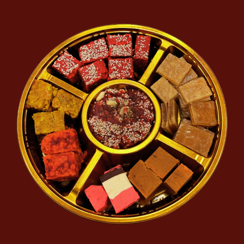 مشكل حلويات عدنية فاخرة