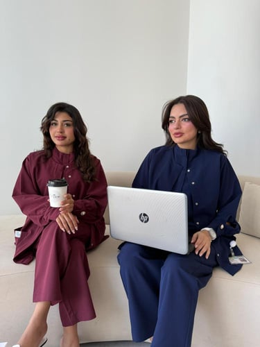 سكراب نسائي كحلي - Navy blue women's scrub