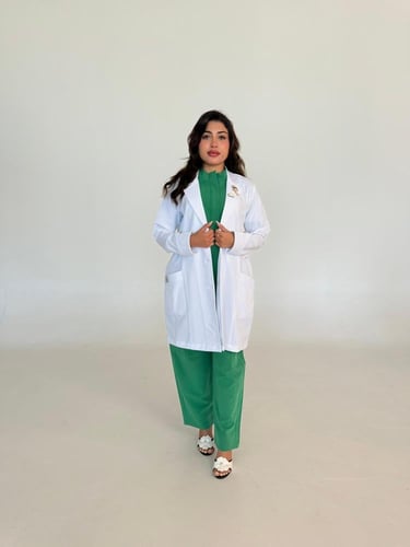 لابكوت نسائي كلاسك - Classic women's Lab coat