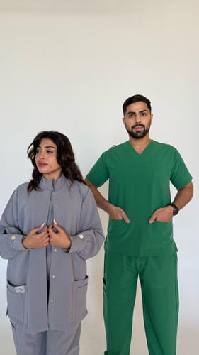 جاكيت نسائي رمادي - Women's grey jacket