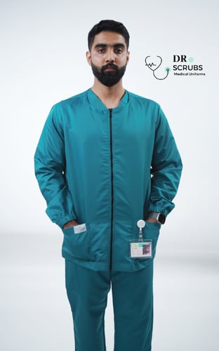 جاكيت رجالي تركوازي - Men's turquoise jacket