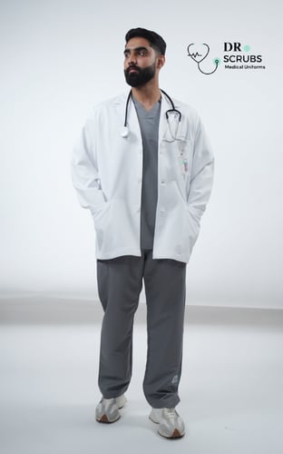 لابكوت رجالي كلاسك - Classic men's Lab coat