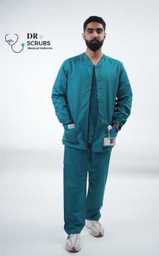 جاكيت رجالي تركوازي - Men's turquoise jacket