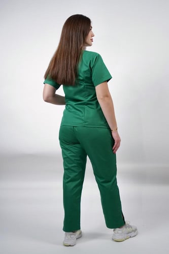 سكراب نسائي أخضر - Green women's scrub