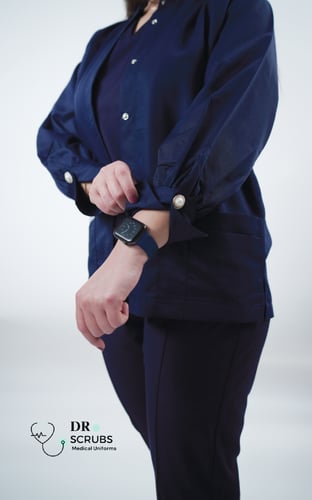 جاكيت نسائي كحلي - Navy blue women's jacket