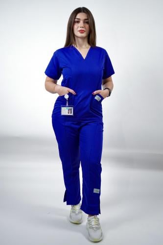 سكراب نسائي ازرق - Blue women's scrub