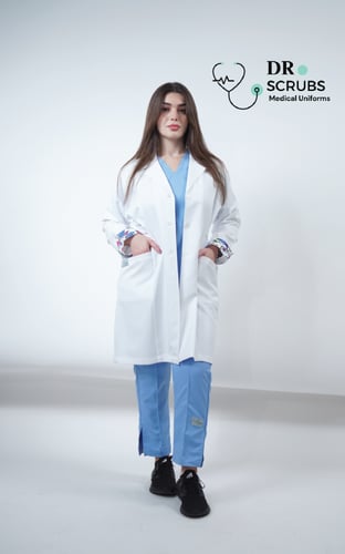 سكراب نسائي سماوي - Sky blue women's scrub