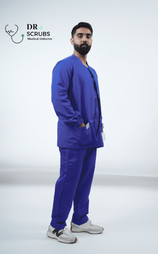 جاكيت رجالي أزرق - Men's blue jacket