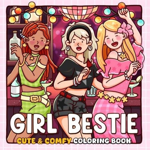 كتاب تلوين Girl Bestie