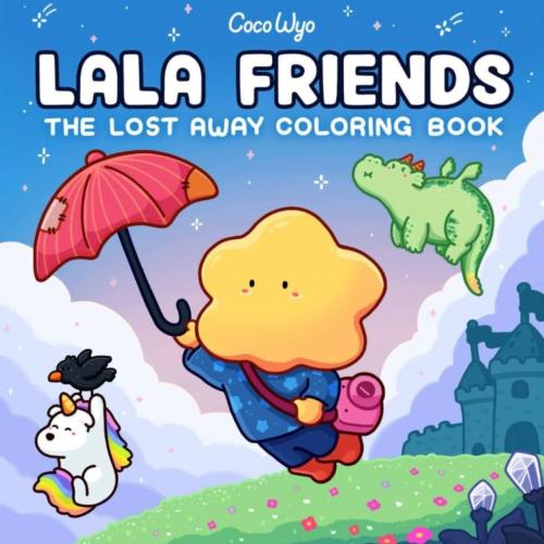 كتاب تلوين Lala Friends