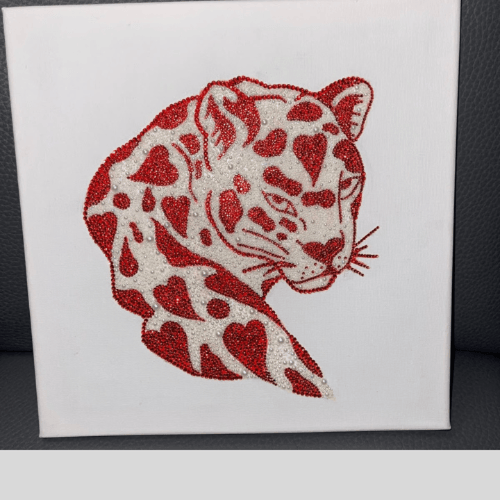 لوحة ألمــاس ( نـــمر )