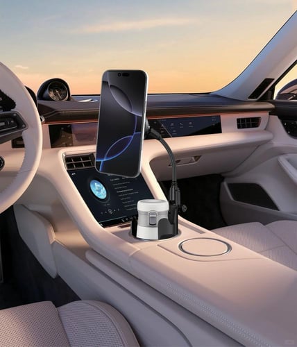 حامل الجوال المغناطيسي مع قاعدة كوب Youfo