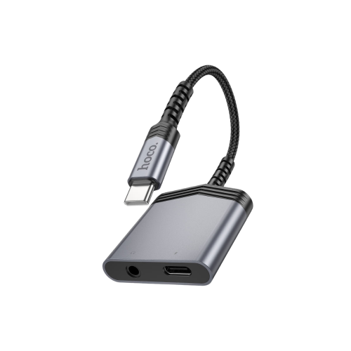 محول 2 في 1 USB-C إلى USB-C + 3.5MM أنثى