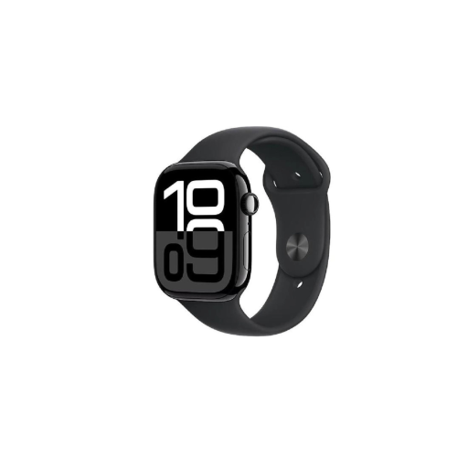 ساعة ابل الجيل العاشر GPS مقاس 42 مم المنيوم اسود