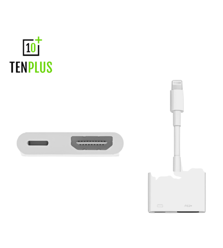 محول من لايتننق (ايفون) الى تايب سي واتش دي من تن...