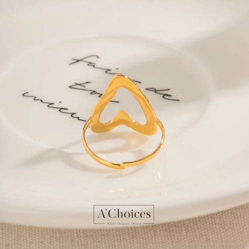 خاتم قلب مجوف