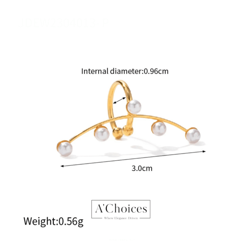 حلقة للأذن بشكل جذاب