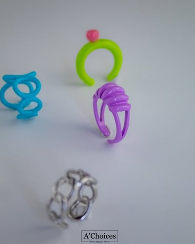 خاتم مطلي بالذهب مصنوع من الفولاذ المقاوم للصدأ قا...