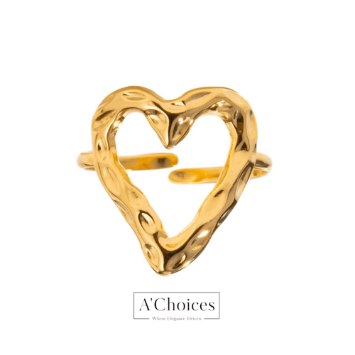 خاتم قلب مجوف