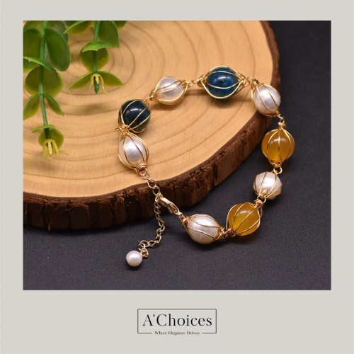 اسورة مصنوع يدوياً من النحاس المطلي بالذهب عيار 18...