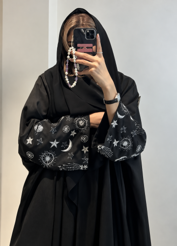 عباية المميزة كلوش تطريز